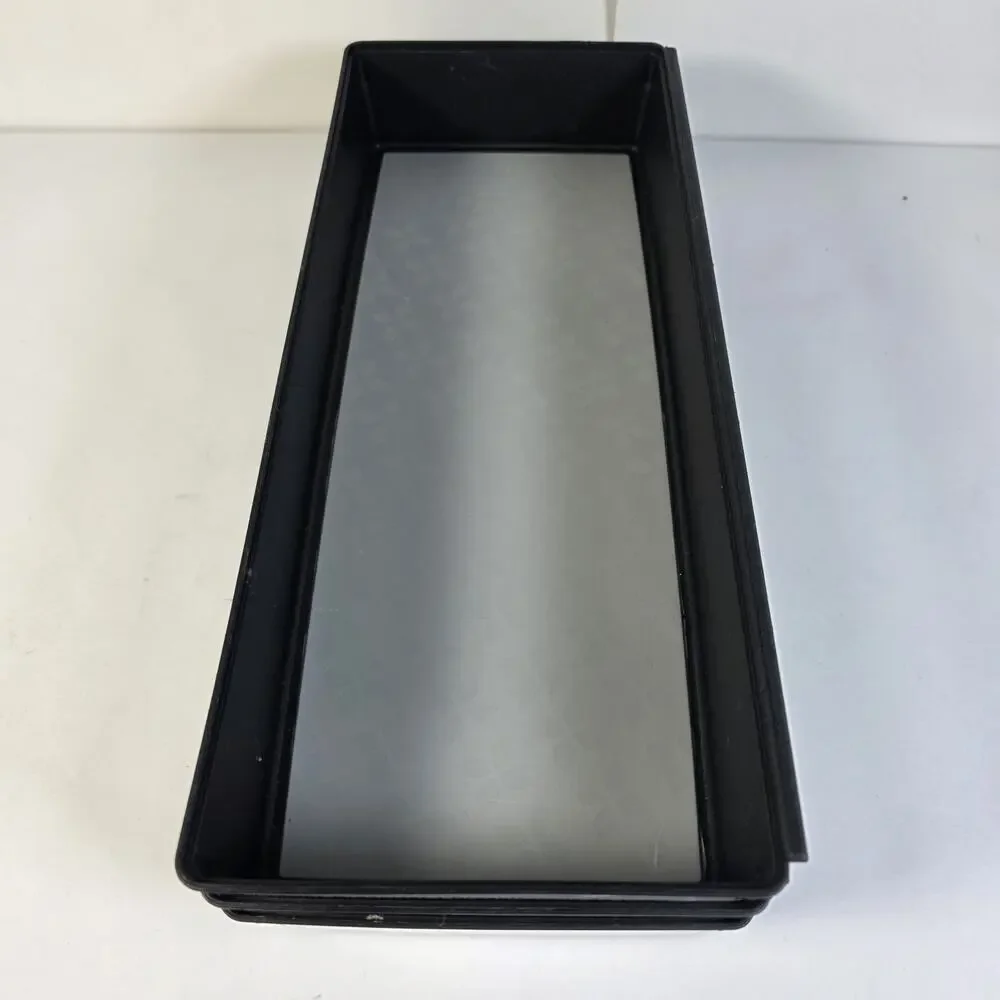 3 Rubbermaid Drawer Organizers Black/Gray 6 x 15 x 2 inches Drawer Storage